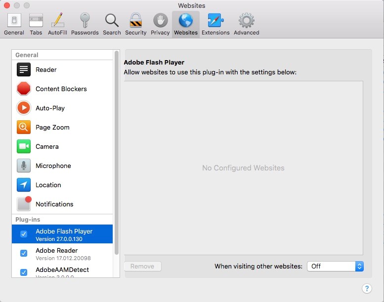 adobe flash player for mac os 10.9